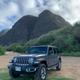 Good looking Jeep. Good looking mountains. Some idiot in background.